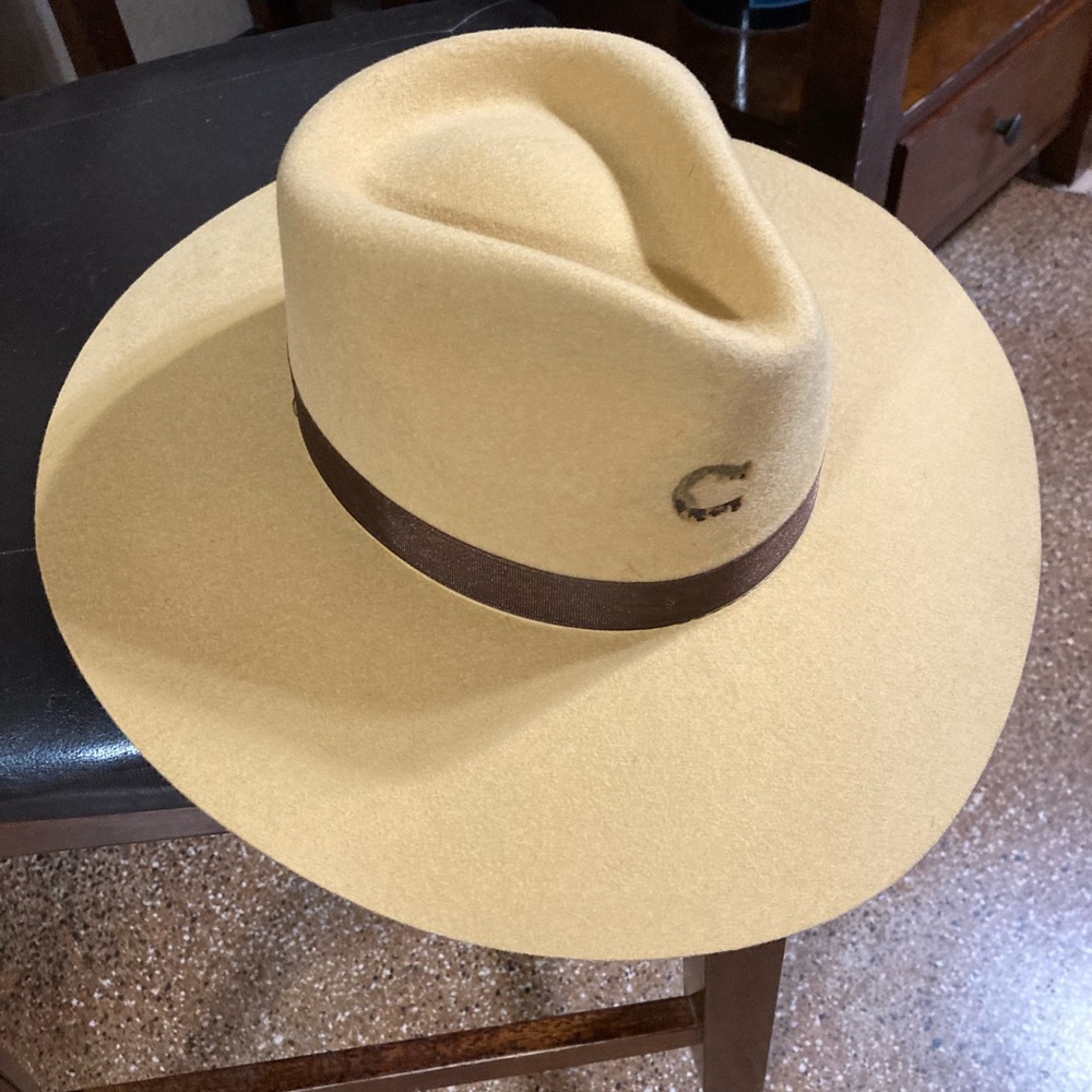 Charlie 1 Horse Wool Hat Mustard Camel Color M